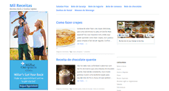 Desktop Screenshot of milreceitas.com